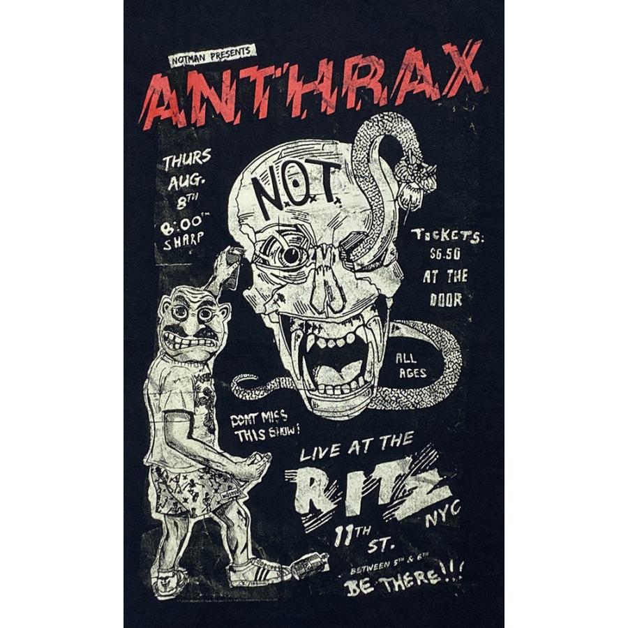 アンスラックス・ANTHRAX・LIVE AT RITZ・Tシャツ・メタルTシャツ・オフィシャル バンドTシャツ |  | 01