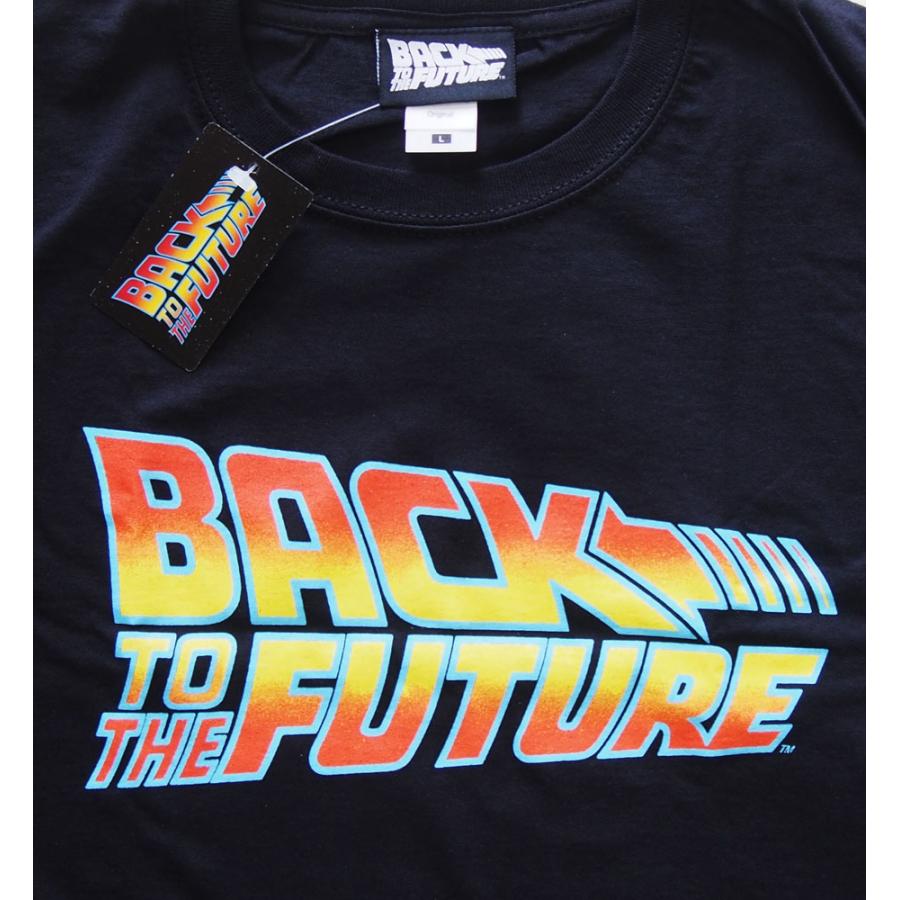 BACK TO THE FUTURE・バック・トゥ・ザ・フューチャー・LOGO・UK版・Tシャツ・映画Tシャツ｜dragtrain｜02