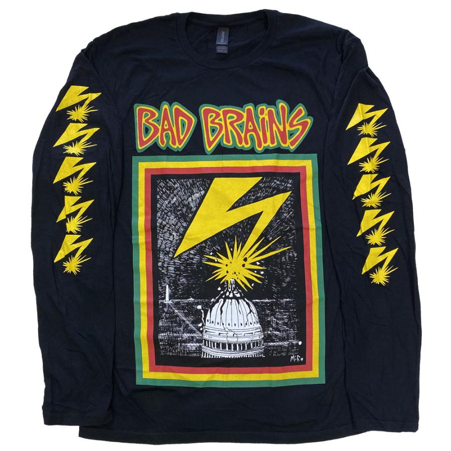 バッド ブレインズ・BAD BRAINS・CAPITAL・長袖・ロングスリーブ