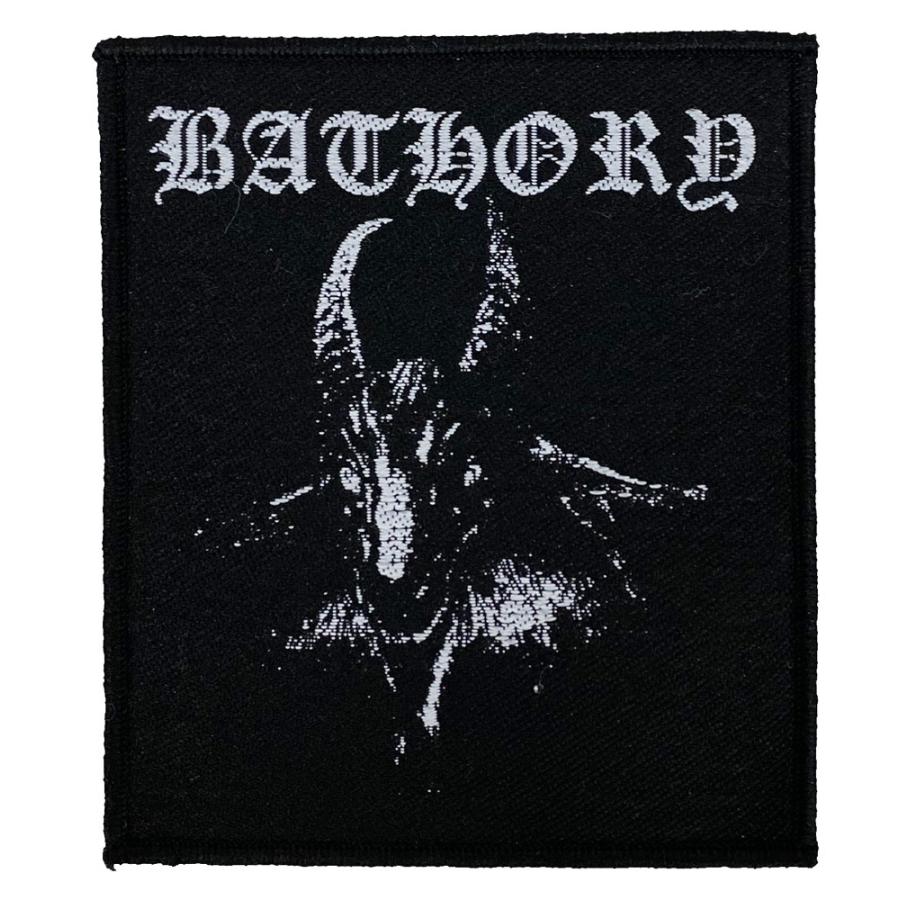 バソリー・BATHORY・GOAT・四角・パッチ・ワッペン・オフィシャルパッチ | 