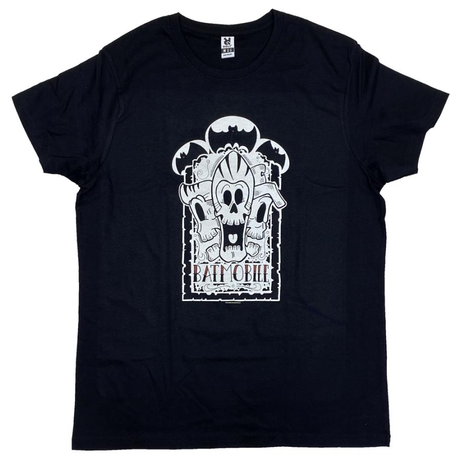 BATMOBILE・バットモービル・3 SKULLS・Tシャツ・サイコビリーTシャツ