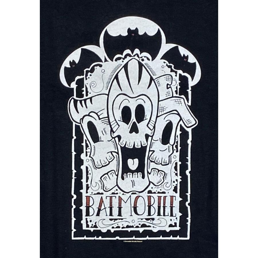 BATMOBILE・バットモービル・3 SKULLS・Tシャツ・サイコビリーTシャツ