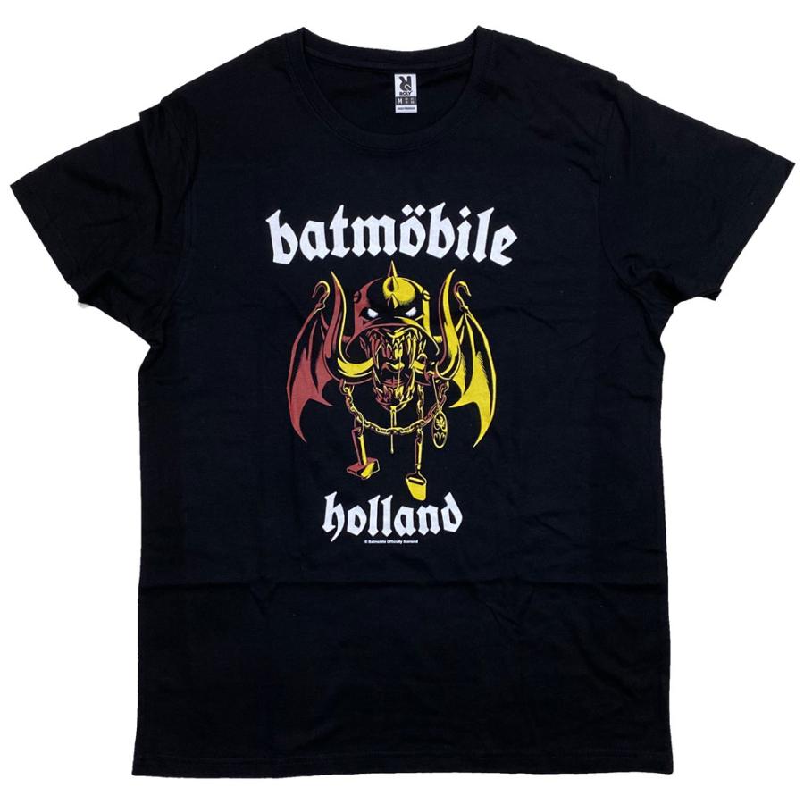 BATMOBILE・バットモービル・BATMOHEAD・EU版・Tシャツ・サイコビリーT