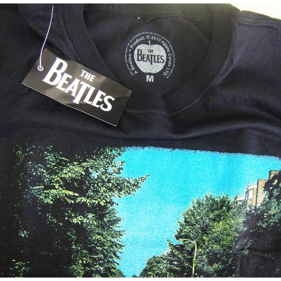 THE BEATLES・ ABBEY ROAD BLACK・Tシャツ・ビートルズ ・オフィシャル ・バンドTシャツ ロックTシャツ｜dragtrain｜04