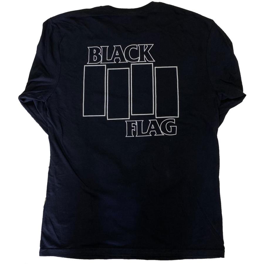 ブラッグ フラッグ・BLACK FLAG・LOGO・UK版・長袖・ロングスリーブ・オフィシャル長袖Tシャツ |  | 02
