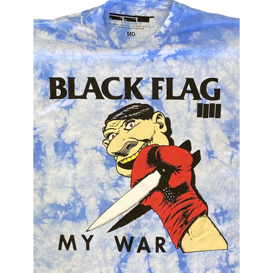 ブラッグ フラッグ・BLACK FLAG・MY WAR・CRYSTAL-TIE-DYED・むら染め