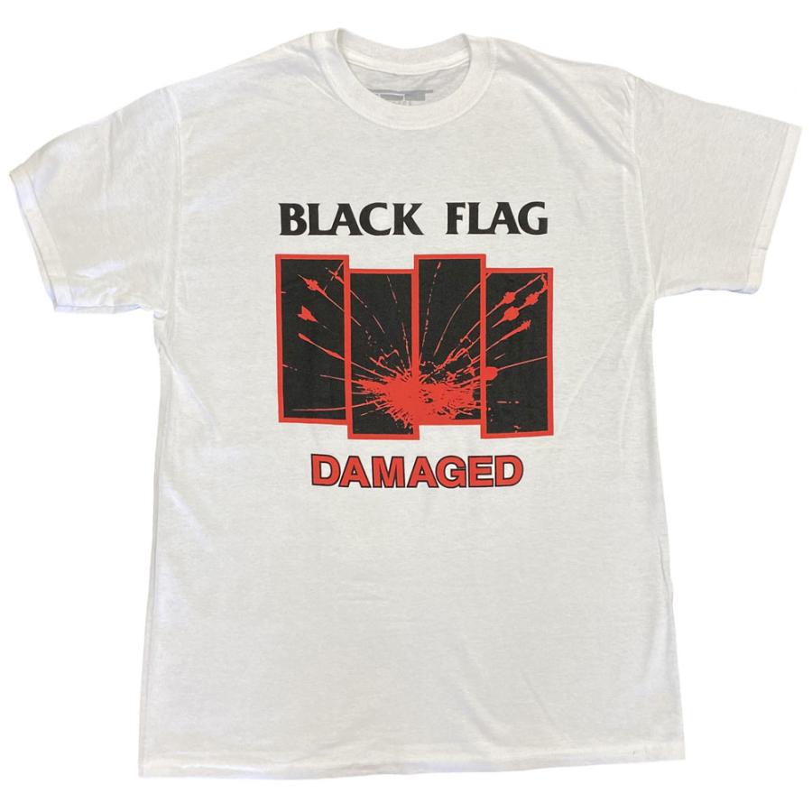 ブラッグ フラッグ・BLACK FLAG・DAMAGED・Tシャツ・ロックTシャツ