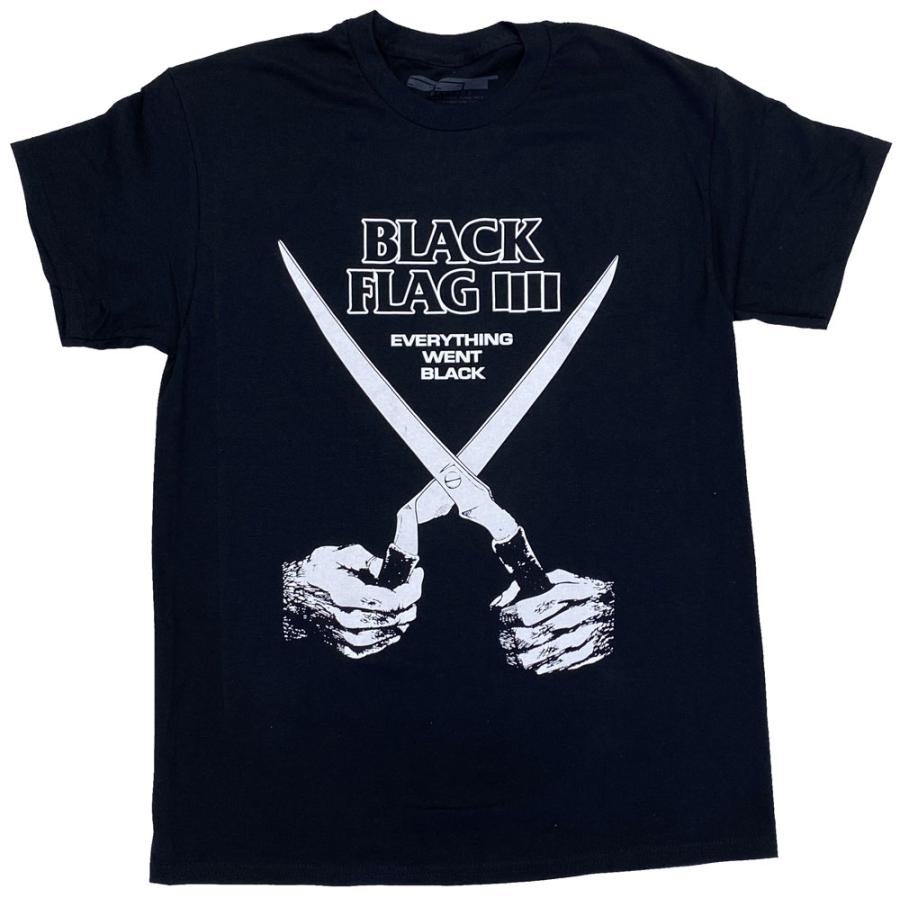 ブラッグ フラッグ・BLACK FLAG・EVERYTHING WENT BLACK・Tシャツ・ロックTシャツ・バンドTシャツ | 