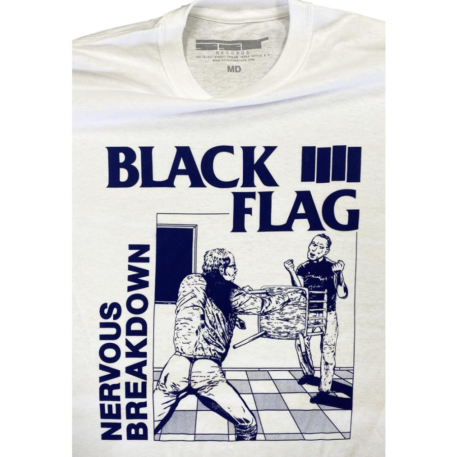 ブラッグ フラッグ・BLACK FLAG・NERVOUS BREAKDOWN・Tシャツ