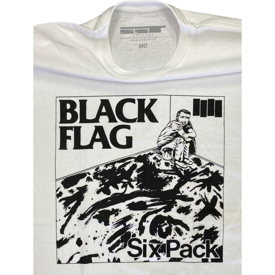 ブラッグ フラッグ・BLACK FLAG・SIX PACK・Tシャツ・ロックTシャツ