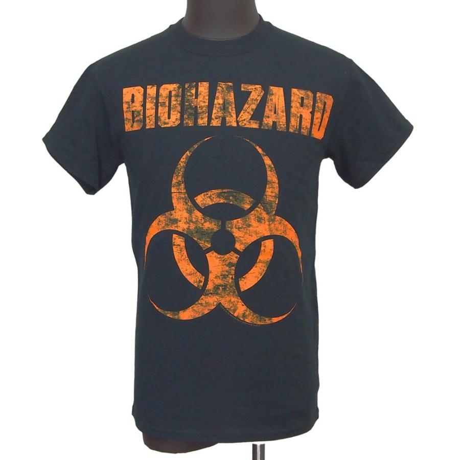 バイオハザード・BIOHAZARD ・DISTRESSED LOGO Tシャツ・バンドT