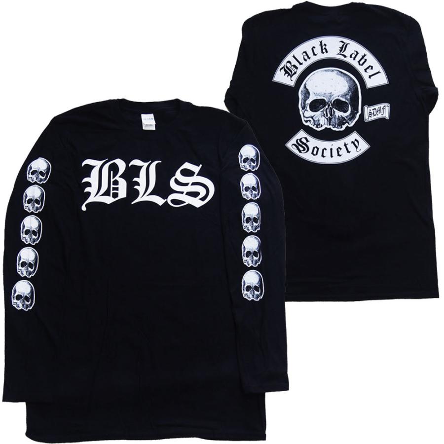 ✨新品タグ付き✨ブラックレーベル　BLACK lab.　刺繍ロゴ　ロンT　L ブラック レーベル ソサイエティ・BLACK LABEL SOCIETY・LOGO・長袖