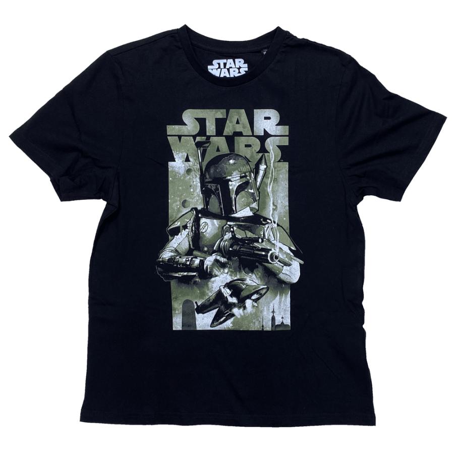 Star Wars Episode VI Tシャツ ボバ・フェット Lサイズ STAR WARS・スターウォーズ・BOBA FETT STYLIZED・Tシャツ・ 映画T