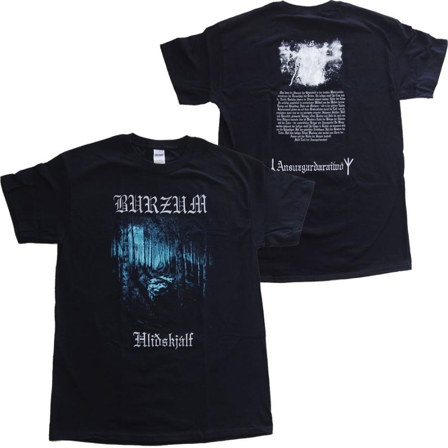BURZUM・バーザム・HLIDSKJALF ・Tシャツ・バンドTシャツ : DRAGTRAIN 