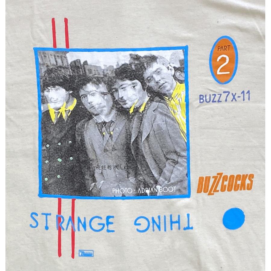 BUZZCOCKS・バズコックス・STRANGE THING・Tシャツ・ロックTシャツ