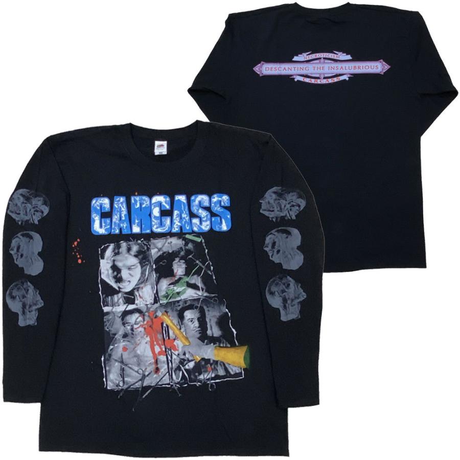 カーカス・CARCASS・NECROTICISM・UK版・ロングスリーブ・長袖・T