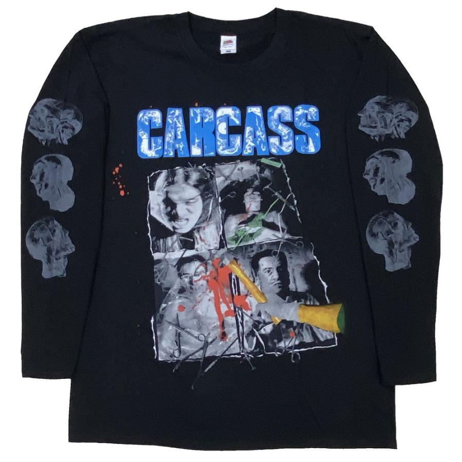 カーカス・CARCASS・NECROTICISM・UK版・ロングスリーブ・長袖・T