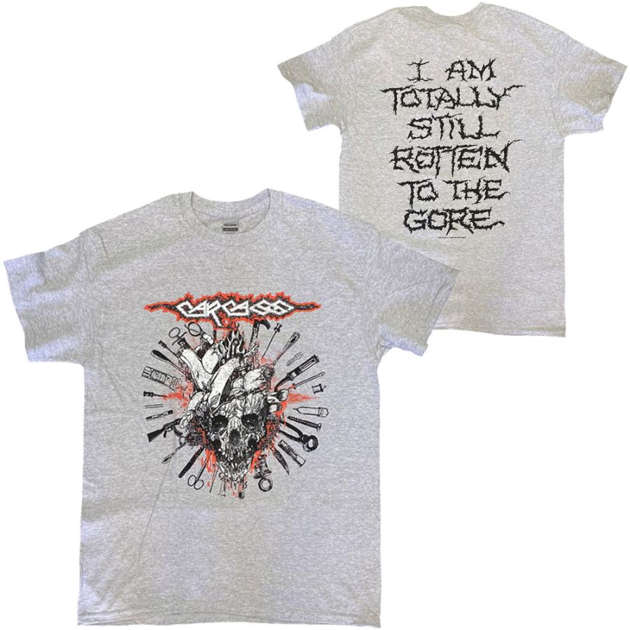 Carcass メタルバンドTシャツ カーカス・CARCASS・NECROTICISM・UK版・Tシャツ・メタルTシャツ