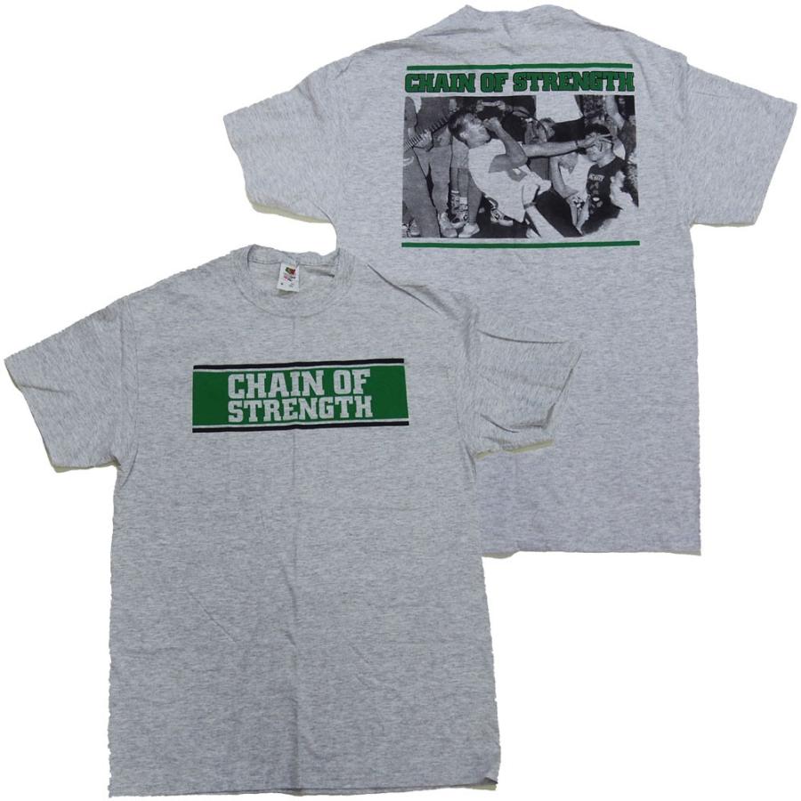 CHAIN OF STRENGTH・チェイン オブ ストレングス・THE ONE THING STILL HOLDS TRUE・Tシャツ・バンドTシャツ｜dragtrain
