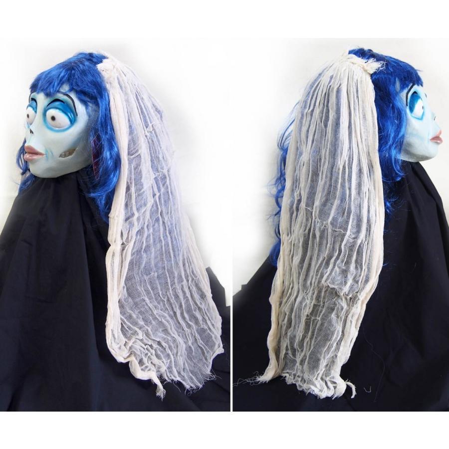 TIM BURTON'S・CORPSE BRIDE・コープス ブライド EMILY MASK・エミリー・VICTOR MASK ヴィクター・２個セット・ラテックスマスク フルマスク |  | 03