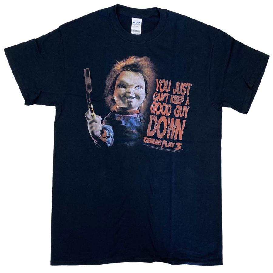 Childs Play 3 チャッキーチャイルドプレTシャツ チャイルドプレイ3 チャッキー Tシャツ ネイビー – ROBOTROBOT