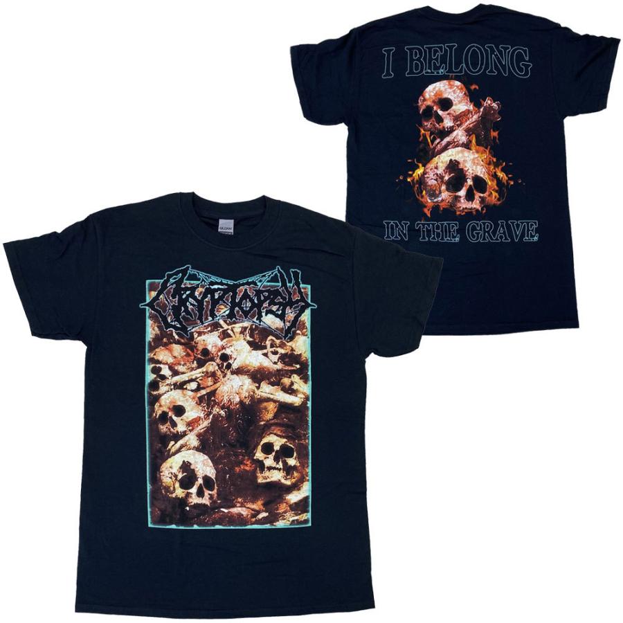 CRYPTOPSY・クリプトシー・I BELONG IN THE GRAVE・Tシャツ・メタルTシャツ｜dragtrain