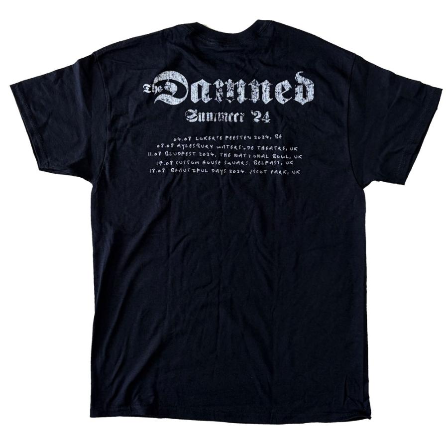 ダムド・DAMNED・DISTRESSED LOGO・EU TOUR SUMMER 24・Tシャツ・ロックTシャツ |  | 02