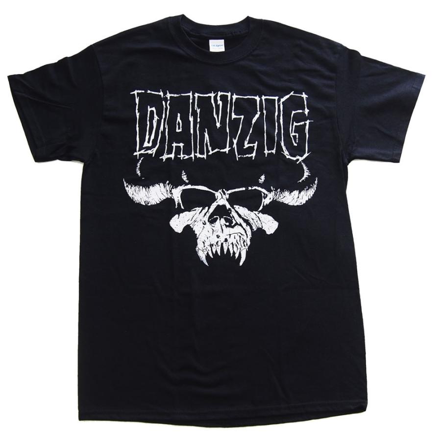 Danzig ダンジグ Skull Logo バンドtシャツ Danzig Skull Dragtrain 通販 Yahoo ショッピング