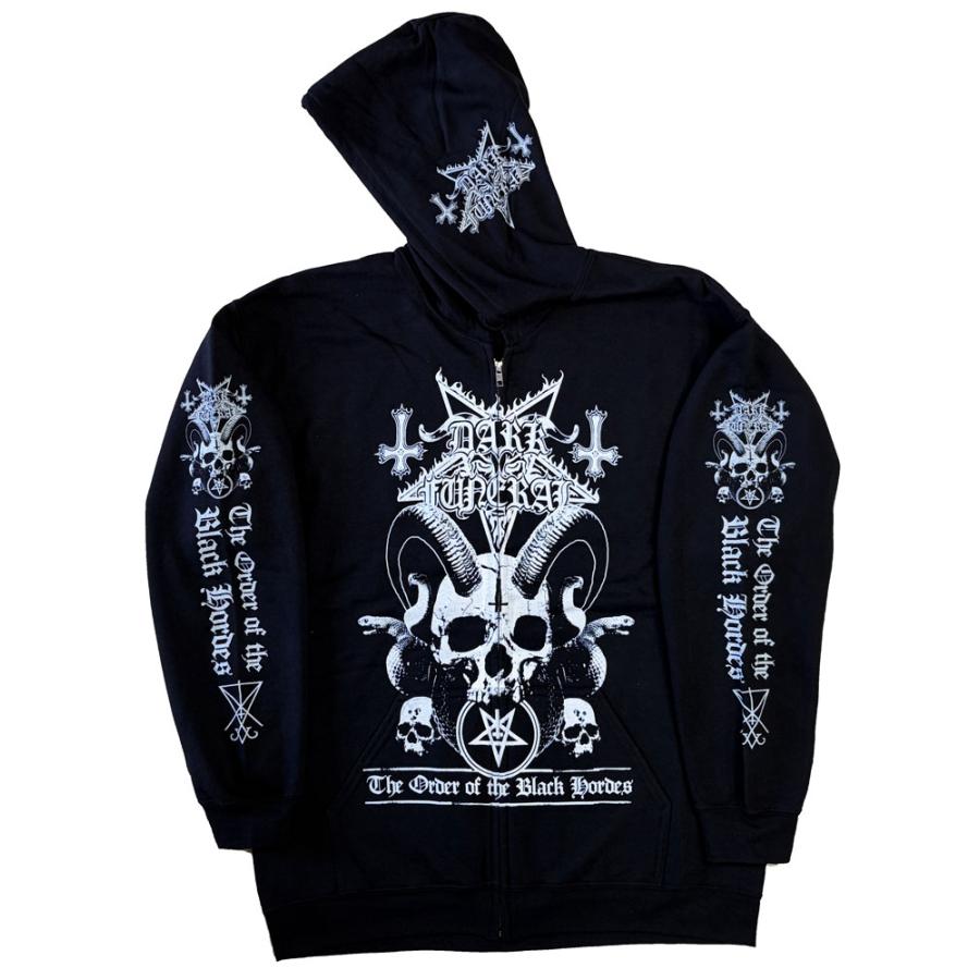 ダーク フューネラル・DARK FUNERAL・ORDER OF THE BLACK HORDES・ジップパーカー・ジップアップパーカー |  | 01