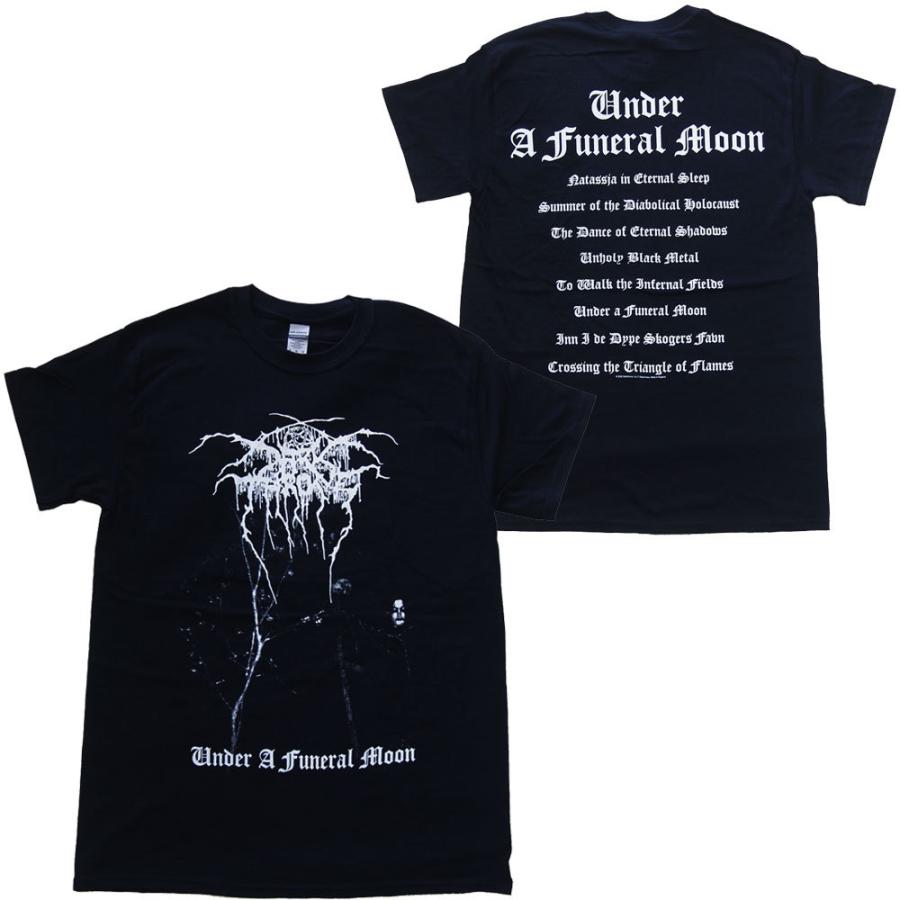 ダークスローン DARKTHRONE・UNDER A FUNERAL MOON・Tシャツ・バンドTシャツ | 