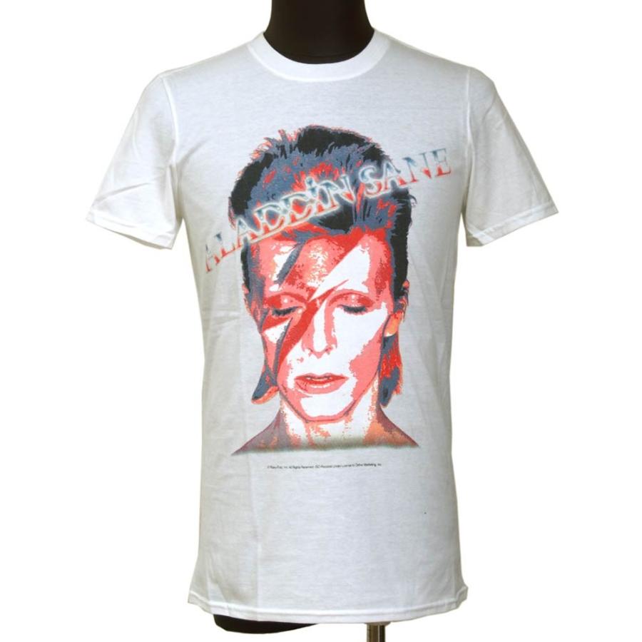 デヴィッド ボウイ David Bowie Aladdin Sane Tシャツ アラジンセイン オフィシャル ロックtシャツ Db Aladdin Dragtrain 通販 Yahoo ショッピング