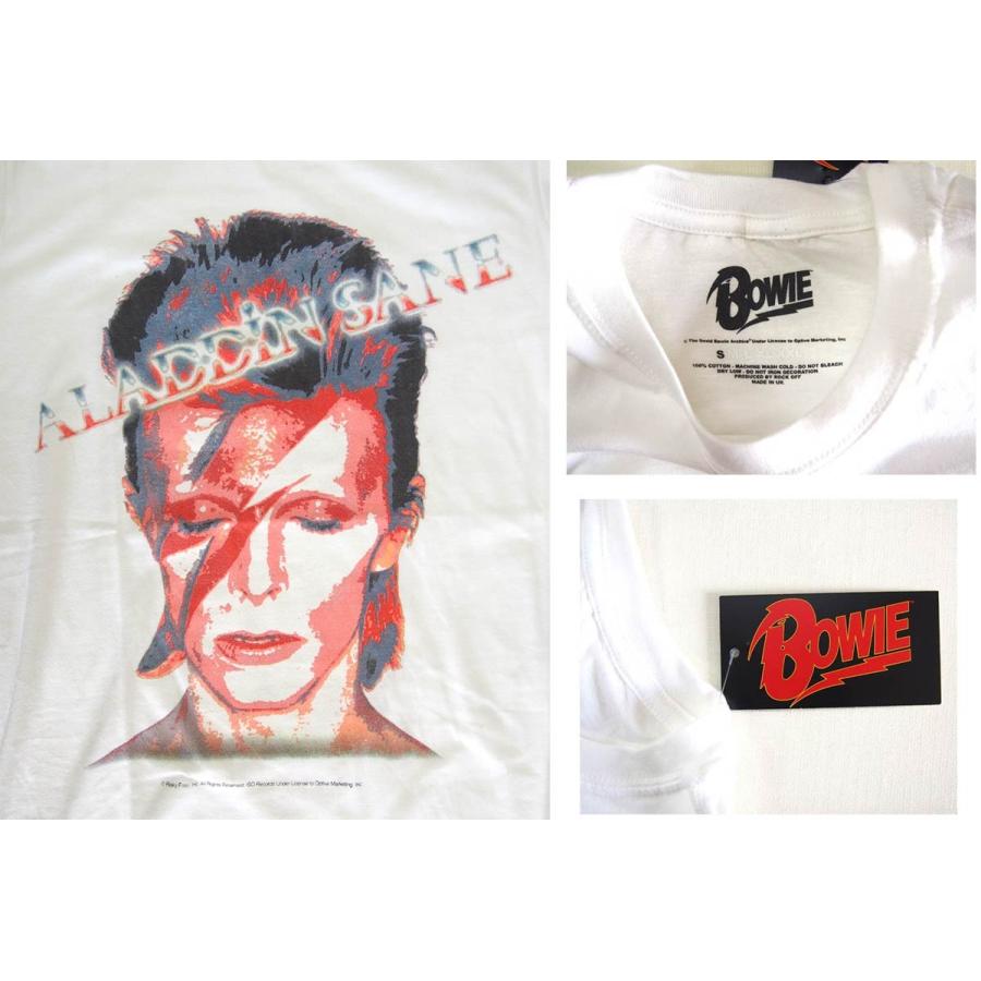 デヴィッド ボウイ DAVID BOWIE・ALADDIN SANE Tシャツ アラジン デヴィッド ボウイ DAVID BOWIE・ALADDIN SANE Tシャツ アラジン