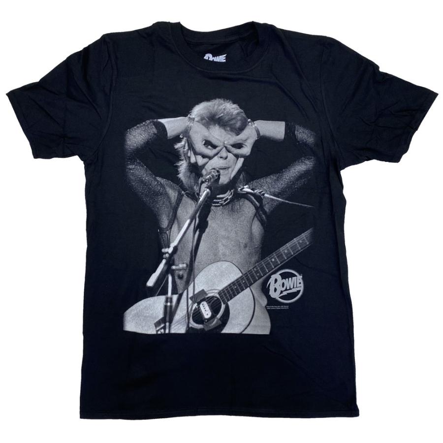 デヴィッド ボウイ・DAVID BOWIE・ACOUSTICS・Tシャツ・オフィシャル