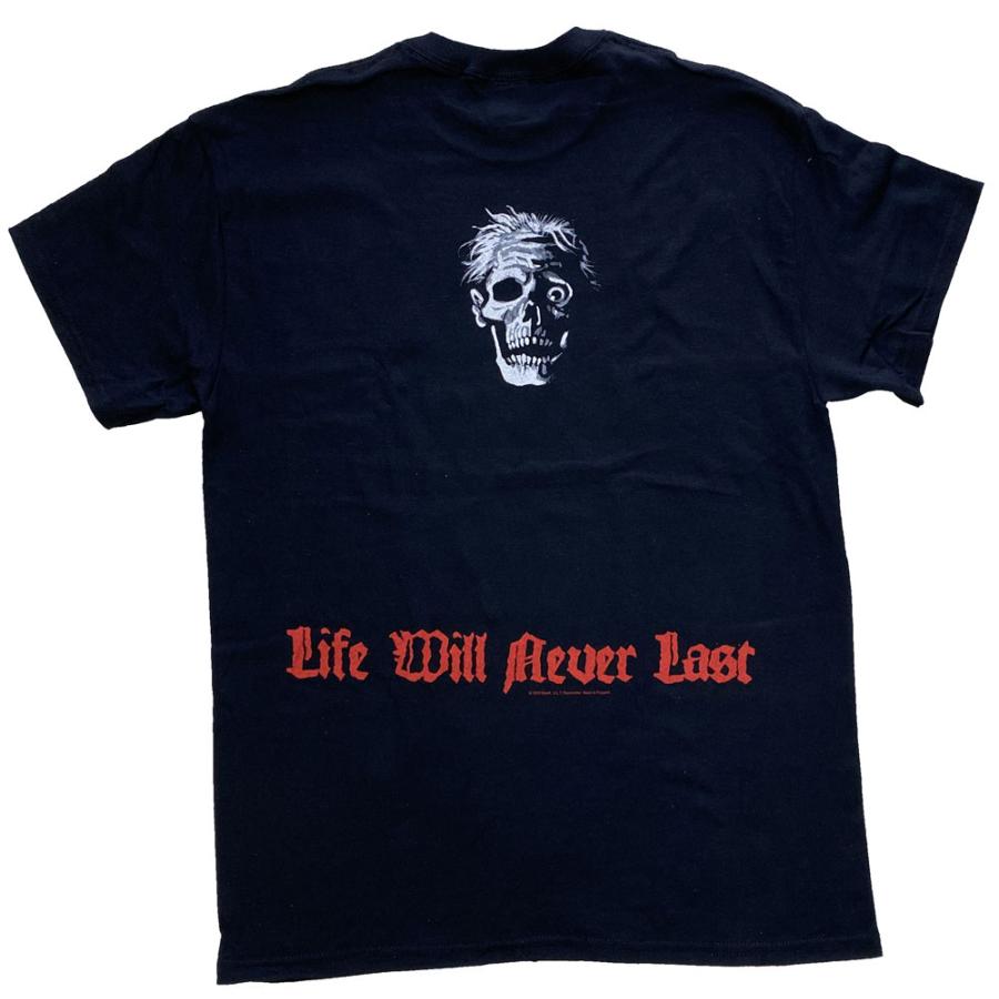 デス・DEATH・LIFE WILL NEVER LAST・U.K.版・Tシャツ・ ロック