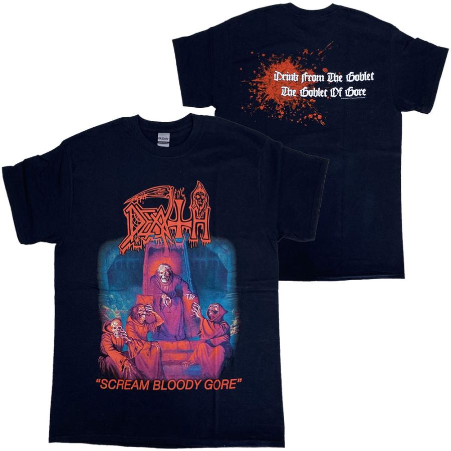 デス・DEATH・SCREAM BLOODY GORE・Tシャツ・ロックTシャツ 