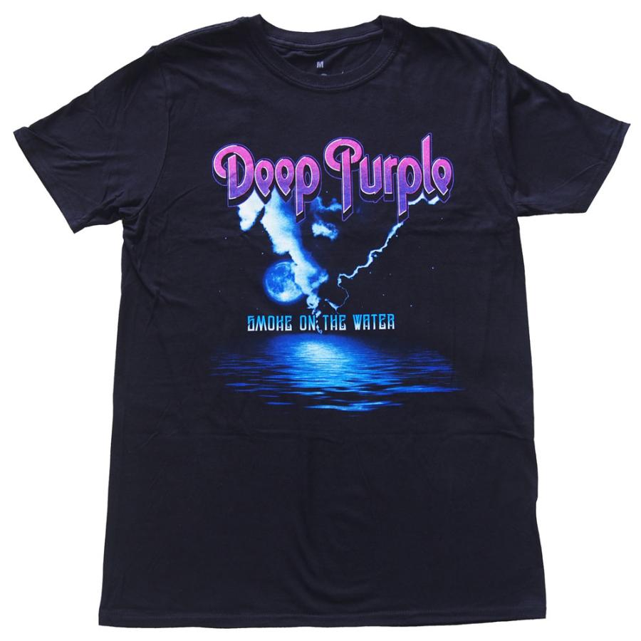 ディープ パープル・DEEP PURPLE・SMOKE ON THE WATER・Tシャツ・バンドTシャツ｜dragtrain