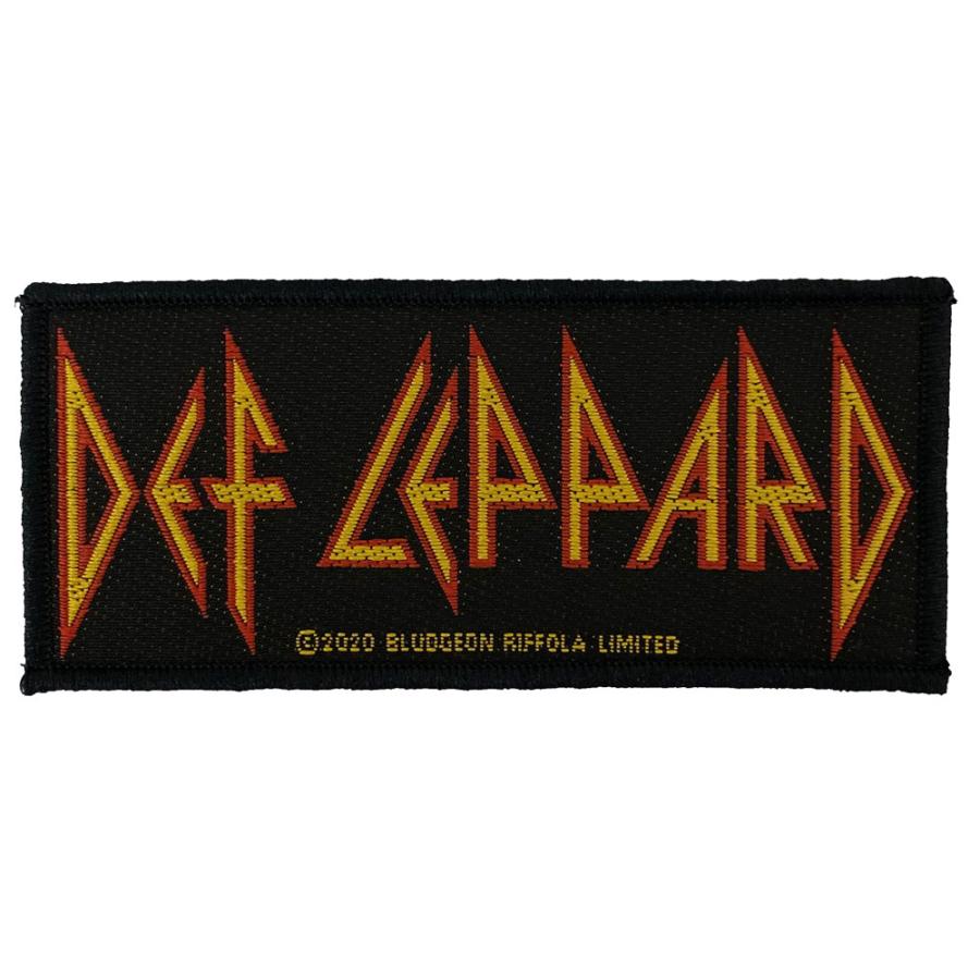 DEF LEPPARD・デフレパード・LOGO・糊無し刺繍パッチ・ワッペン : DRAGTRAIN - 通販 - Yahoo!ショッピング