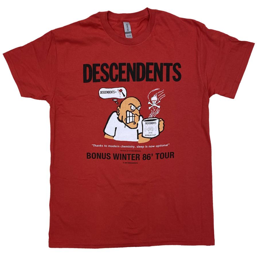 DESCENDENTS BONUS WINTER 86 TOUR Tシャツ デセンデンツ・DESCENDENTS・BONUS WINTER TOUR 86・EU版・Tシャツ