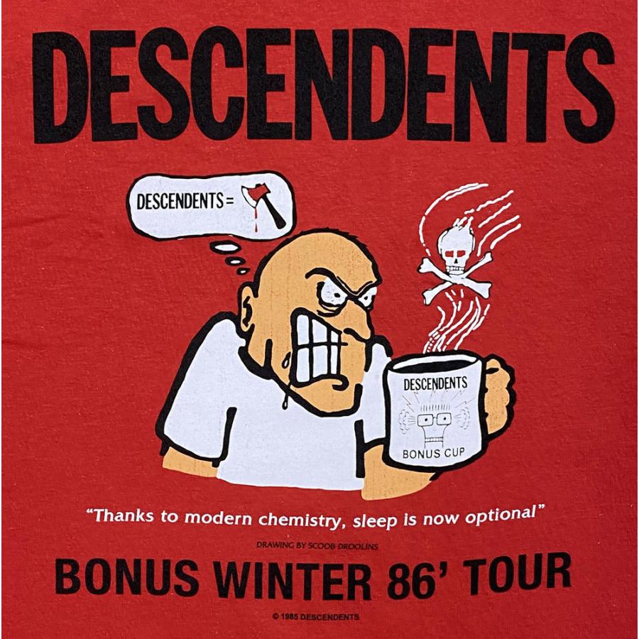 DESCENDENTS BONUS WINTER 86 TOUR Tシャツ デセンデンツ・DESCENDENTS・BONUS WINTER TOUR 86・EU版・Tシャツ