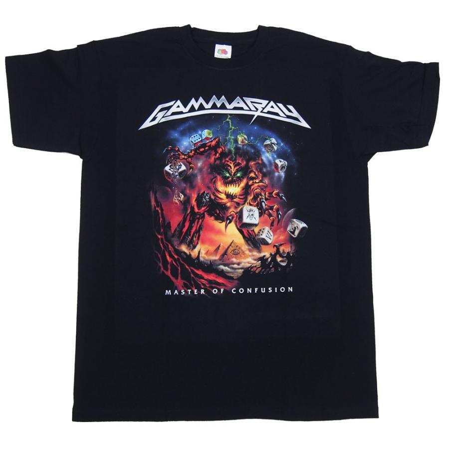 ガンマ レイ・GAMMA RAY・MASTER OF CONFUSION Tシャツ・ バンドT 