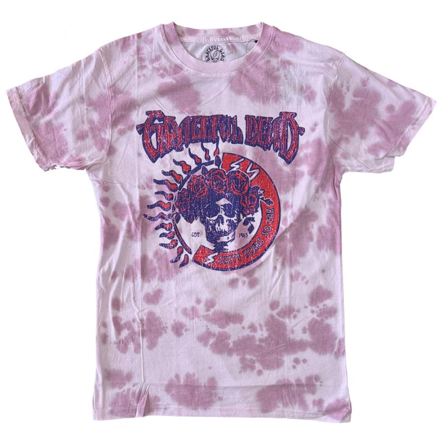 グレートフル デッド・GRATEFUL DEAD・60YEARS SO FAR・ピンクむら染め・Tシャツ・バンドTシャツ |  | 01