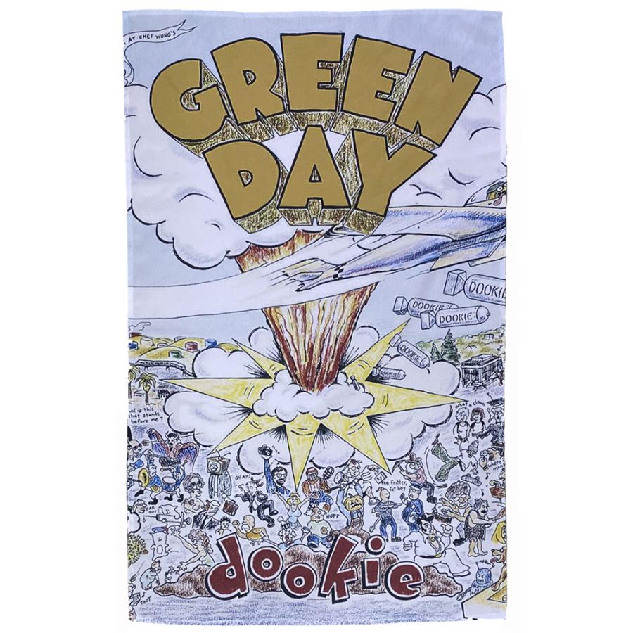 スーパーセール 半額 グリーン デイ・GREEN DAY・DOOKIE・布ポスター・オフィシャル ミュージシャン