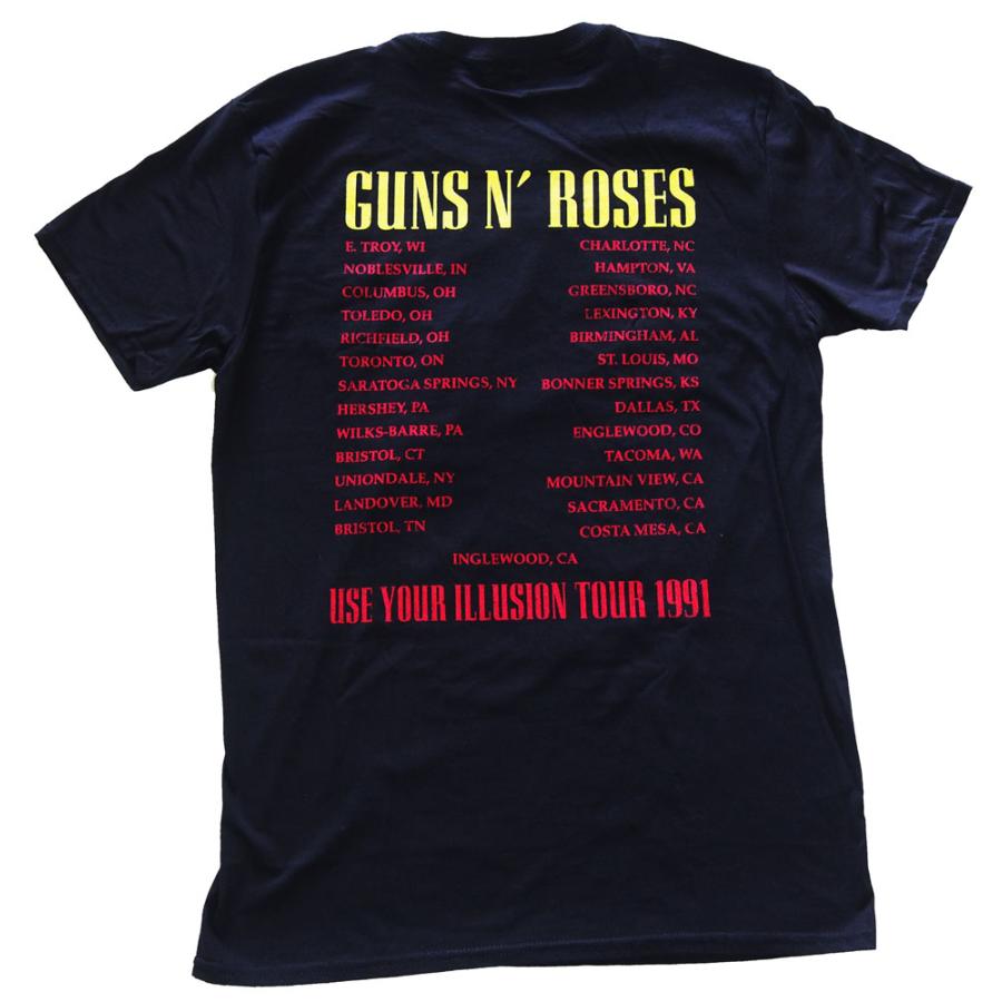 ガンズ アンド ロゼース・GUNS N ROSES・SKULL CIRCLE・TOUR1991