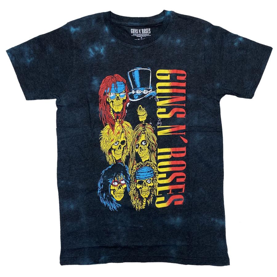 ガンズ アンド ロゼース・GUNS N ROSES・UYI TOUR 1991 - DIP DYE ・Tシャツ・ ロックTシャツ |  | 01