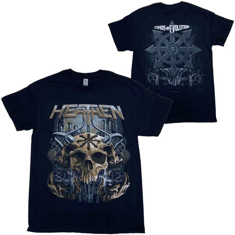 HEATHEN・ヒーゼン・CHAOS OF EVOLUTION・Tシャツ・メタルTシャツ | 