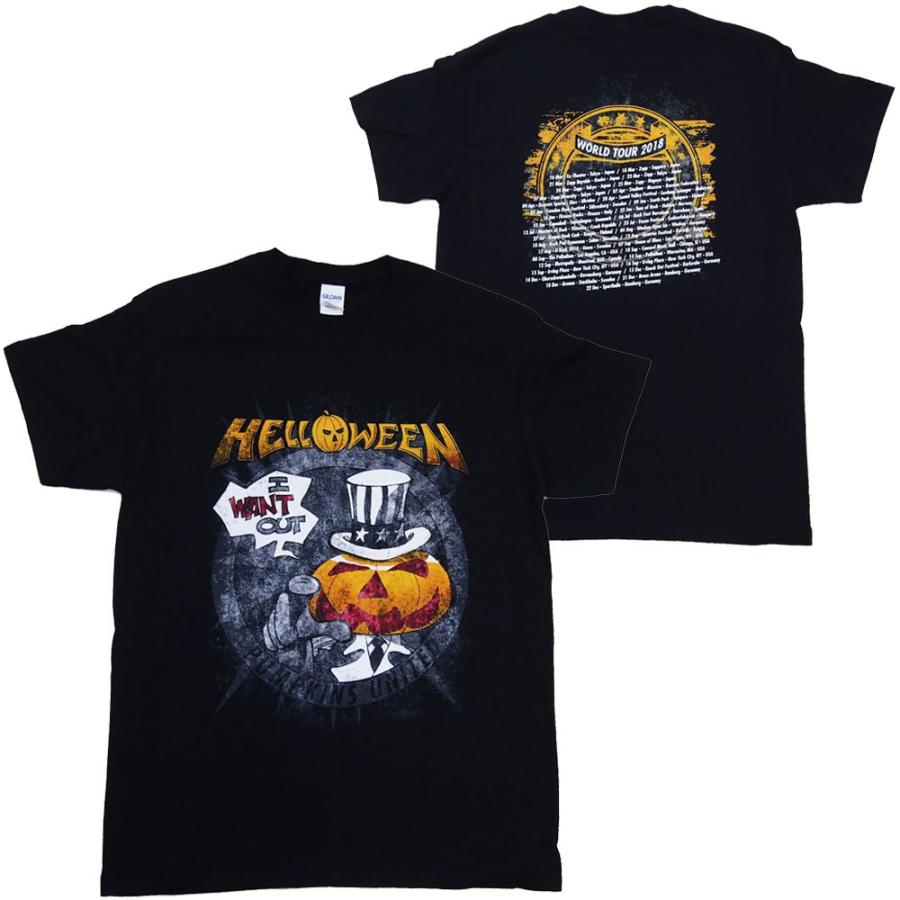 ハロウィン・HELLOWEEN・I WANT OUT TOUR・Tシャツ・ メタルTシャツ
