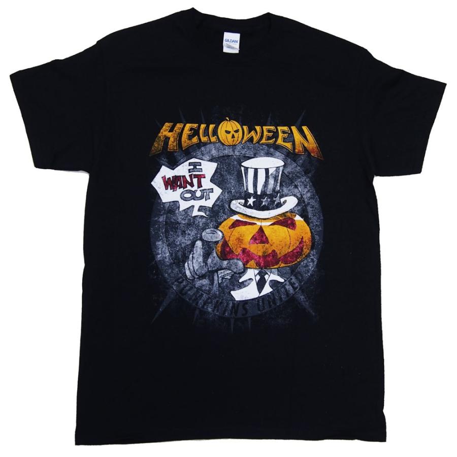 ハロウィン・HELLOWEEN・I WANT OUT TOUR・Tシャツ・ メタルTシャツ