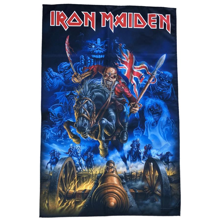 アイアン メイデン・IRON MAIDEN・MAIDEN ENGLAND・布ポスター・オフィシャル・ポスターフラッグ・厚手｜dragtrain