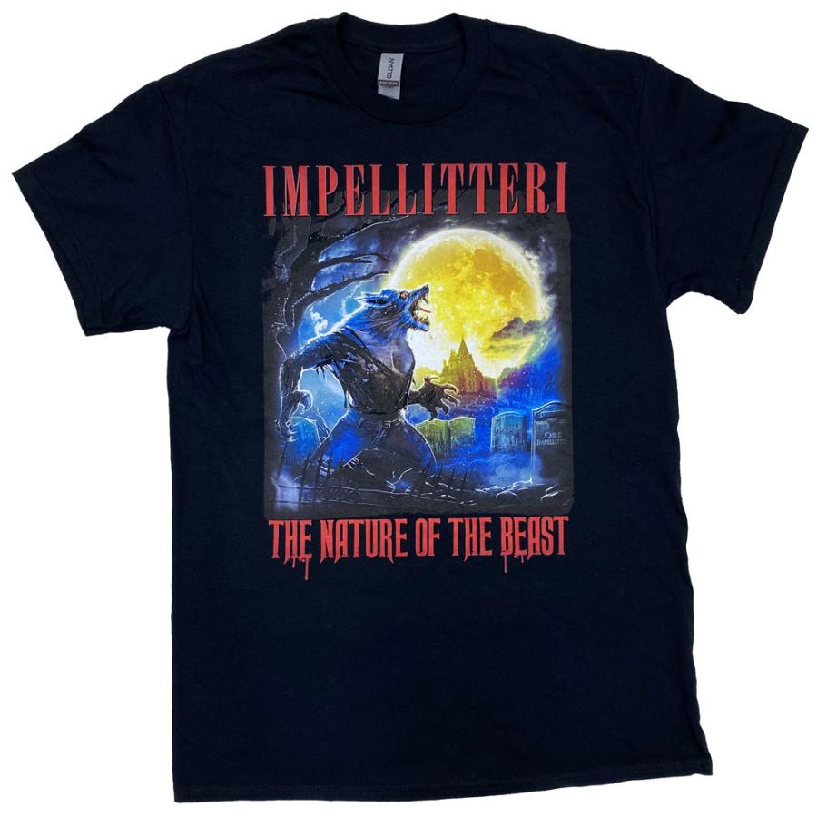 IMPELLITTERIライブ Tシャツ ブラック IMPELLITERRI・インペリテリ・THE NATURE OF THE BEAST・Tシャツ