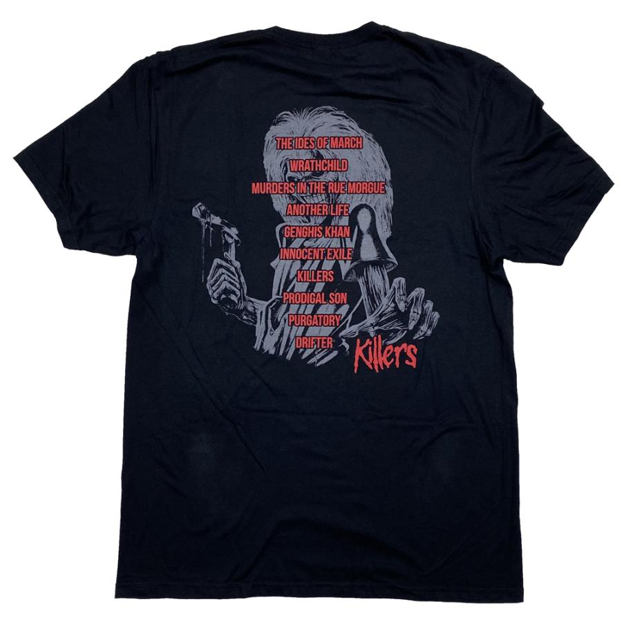アイアン メイデン・IRON MAIDEN・KILLERS V2 TRACKLIST・Tシャツ